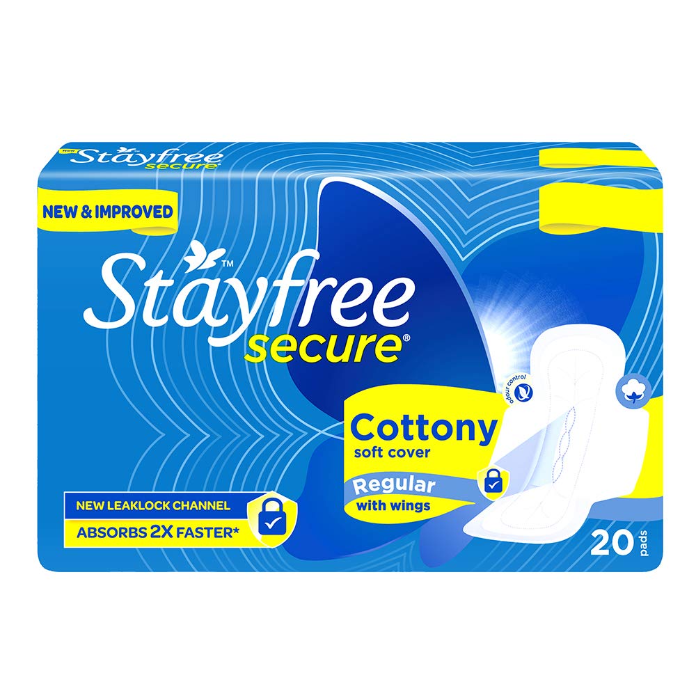 Stay Free Secure Cottony Soft 20'S