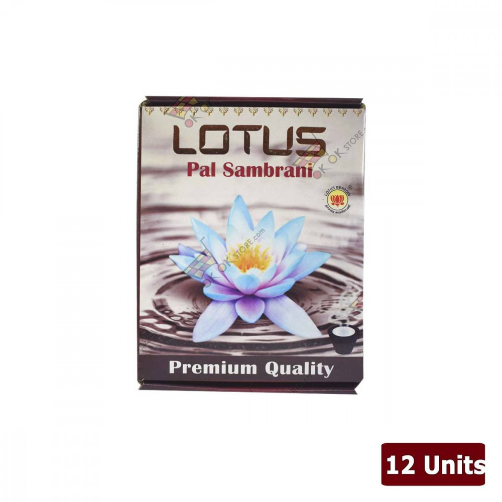 Lotus Pal Sambrani (12 Pieces)