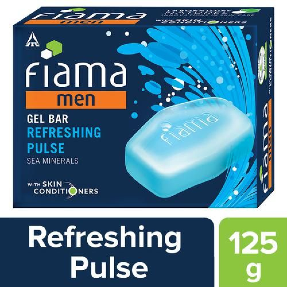 Fiama Refreshing Pulse Gel Bar 125g