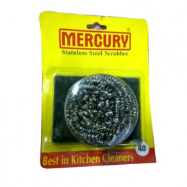 Mercury Stainless Steel Scrubber 15g