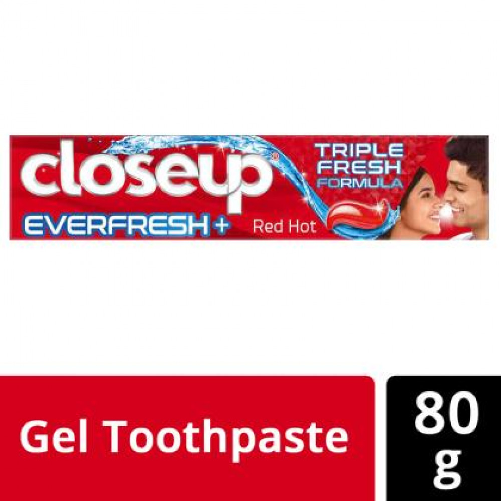 Closeup Ever Fresh+ Red Hot Gel Toothpaste 80 g